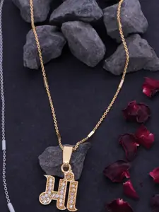 Ramdev Art Fashion Jwellery Gold-Plated Brass Necklace