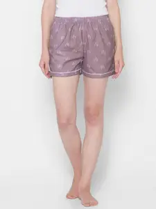 ETC Women Printed Lounge Shorts