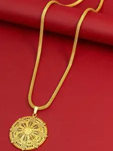 Ramdev Art Fashion Jwellery Gold-Plated Brass Necklace