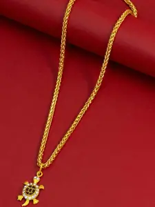 Ramdev Art Fashion Jwellery Gold-Plated Brass Necklace