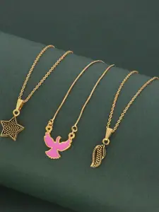 Ramdev Art Fashion Jwellery Gold-Plated Brass Necklace