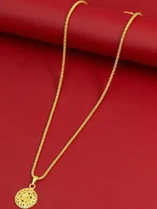 Ramdev Art Fashion Jwellery Gold-Plated Brass Necklace