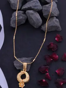 Ramdev Art Fashion Jwellery Gold-Plated Brass Necklace