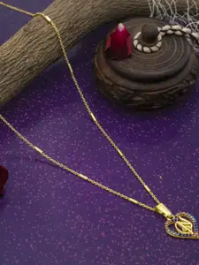 Ramdev Art Fashion Jwellery Gold-Plated Brass Necklace