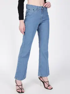 Bene Kleed Women Bootcut Mid-Rise Light Fade Jeans