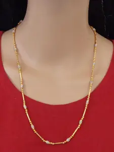 Ramdev Art Fashion Jwellery Gold-Plated Brass Necklace