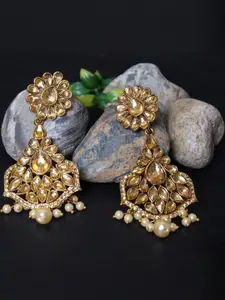 FASHION EMPIRE Floral Jhumkas Earrings