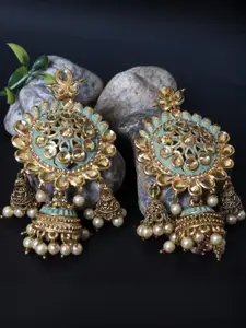 FASHION EMPIRE Dome Shaped Jhumkas Earrings