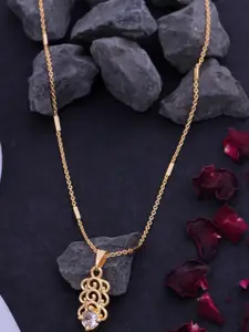 Ramdev Art Fashion Jwellery Gold-Plated Brass Necklace