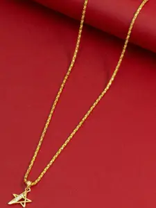 Ramdev Art Fashion Jwellery Gold-Plated Brass Necklace