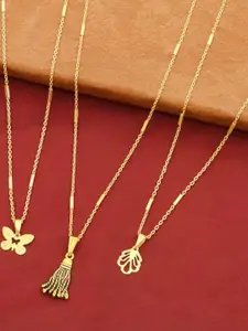 Ramdev Art Fashion Jwellery Gold-Plated Brass Necklace