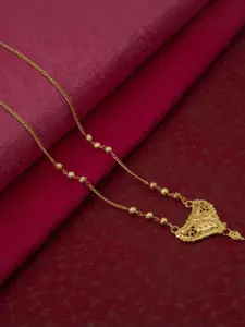 Ramdev Art Fashion Jwellery Gold-Plated Brass Necklace