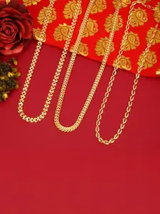 Ramdev Art Fashion Jwellery Gold-Plated Brass Necklace