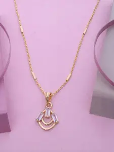 Ramdev Art Fashion Jwellery Gold-Plated Brass Necklace