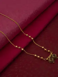 Ramdev Art Fashion Jwellery Gold-Plated Brass Necklace
