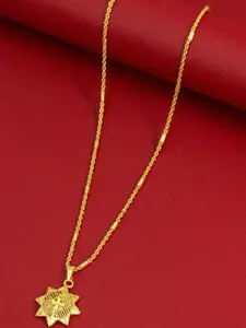 Ramdev Art Fashion Jwellery Gold-Plated Brass Necklace