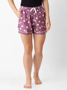 ETC Women Printed Lounge Shorts