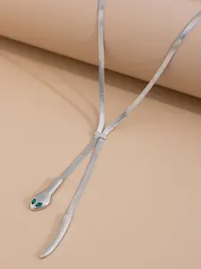 StyleCast x Revolte Silver-Plated Minimal Necklace