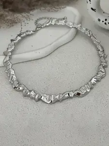 StyleCast x Revolte Silver-Plated Statement Necklace