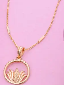 Ramdev Art Fashion Jwellery Gold-Plated Brass Necklace
