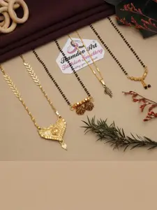 Ramdev Art Fashion Jwellery Gold-Plated Brass Necklace