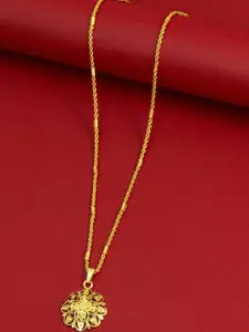 Ramdev Art Fashion Jwellery Gold-Plated Brass Necklace