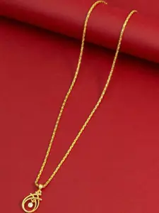 Ramdev Art Fashion Jwellery Gold-Plated Brass Necklace