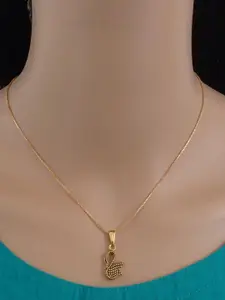 Ramdev Art Fashion Jwellery Gold-Plated Brass Necklace