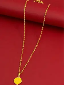 Ramdev Art Fashion Jwellery Gold-Plated Brass Necklace