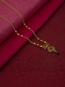 Ramdev Art Fashion Jwellery Gold-Plated Brass Necklace