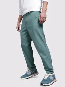 The Roadster Life Co. Men Straight Fit Pure Cotton Chinos