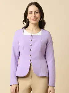 Allen Solly Woman Allen Solly Women Single Breasted Blazer