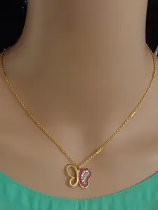 Ramdev Art Fashion Jwellery Gold-Plated Brass Necklace