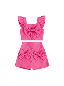 StyleCast x Revolte Girls Top with Shorts