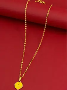 Ramdev Art Fashion Jwellery Gold-Plated Brass Necklace