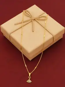 Ramdev Art Fashion Jwellery Gold-Plated Brass Necklace