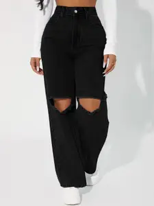 AAHWAN Women Loose Fit High-Rise Jeans