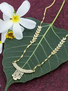 Ramdev Art Fashion Jwellery Gold-Plated Brass Necklace