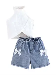 StyleCast x Revolte Girls Top With Shorts