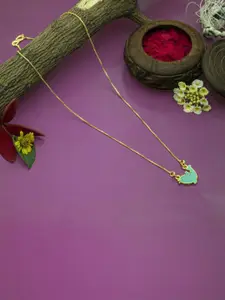 Ramdev Art Fashion Jwellery Gold-Plated Brass Necklace