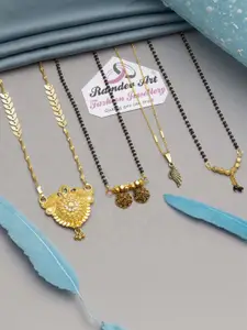 Ramdev Art Fashion Jwellery Gold-Plated Brass Necklace