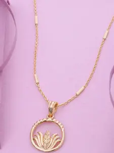 Ramdev Art Fashion Jwellery Gold-Plated Brass Necklace