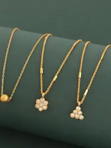 Ramdev Art Fashion Jwellery Gold-Plated Brass Necklace