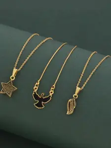 Ramdev Art Fashion Jwellery Gold-Plated Brass Necklace