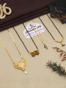 Ramdev Art Fashion Jwellery Gold-Plated Brass Necklace