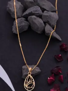 Ramdev Art Fashion Jwellery Gold-Plated Brass Necklace