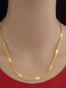 Ramdev Art Fashion Jwellery Gold-Plated Brass Necklace