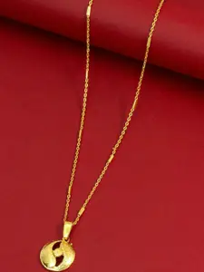 Ramdev Art Fashion Jwellery Gold-Plated Brass Necklace