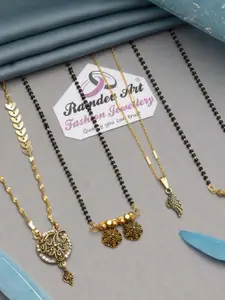 Ramdev Art Fashion Jwellery Gold-Plated Brass Necklace