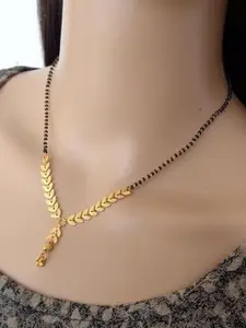 Ramdev Art Fashion Jwellery Gold-Plated Brass Necklace